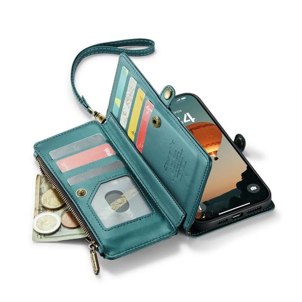 CaseMe mobildeksel C36 til Apple iPhone 16 Pro - Petrol