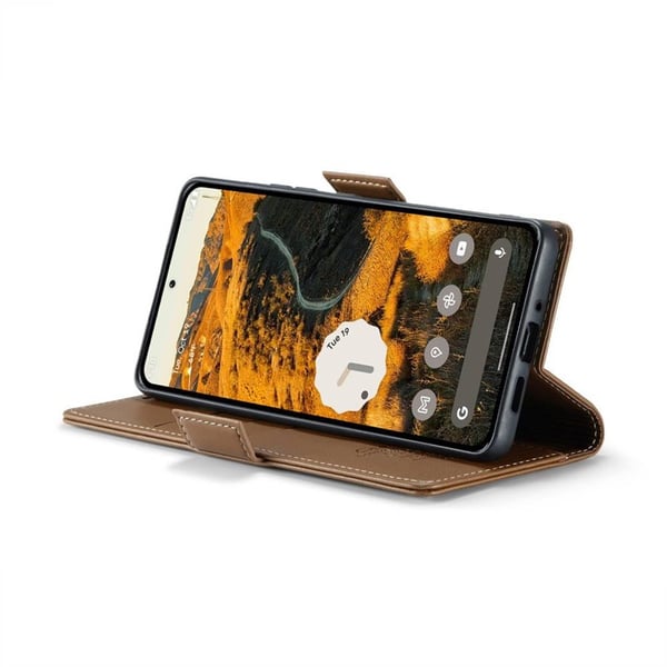CaseMe mobilcover 023 til Google Pixel 9 Pro - Brun