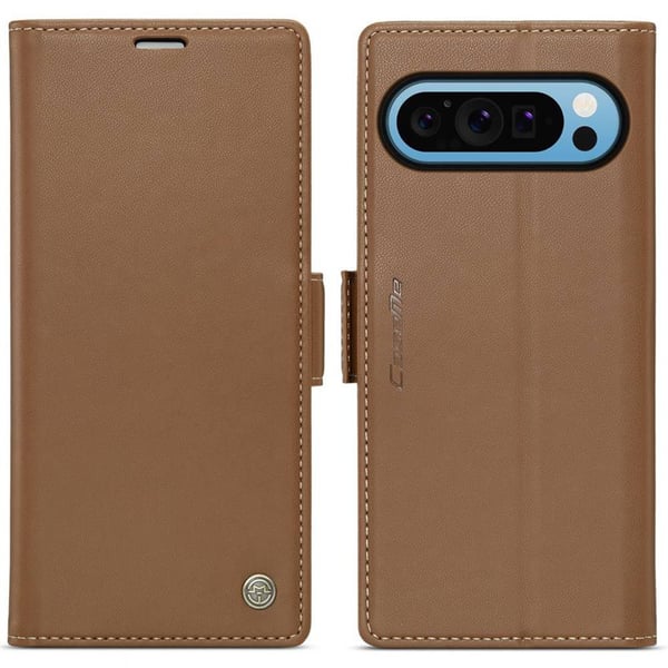 CaseMe mobilcover 023 til Google Pixel 9 Pro - Brun