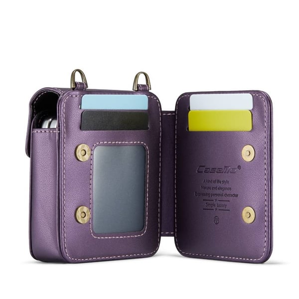 Mobiltaske CaseMe ME50 til Samsung Galaxy Z Flip 6 - Misty Purpl