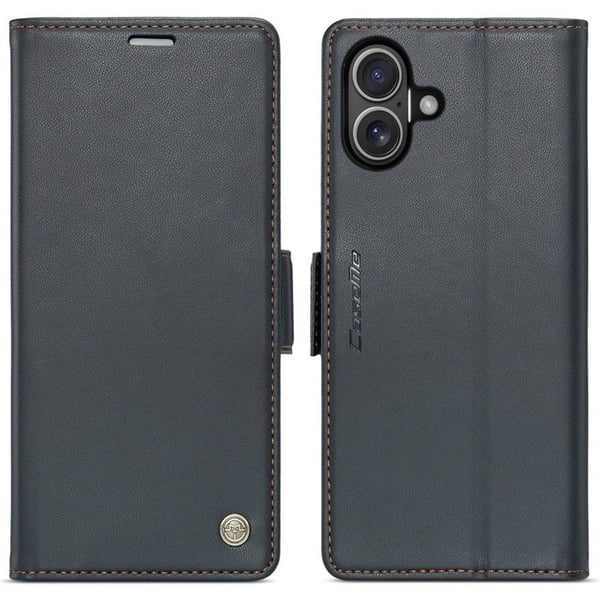 CaseMe mobilcover 023 til Apple iPhone 16 Plus - Sort