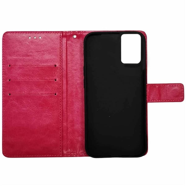 Lommebokdeksel 3-kort til Motorola Moto G85 - Rosa