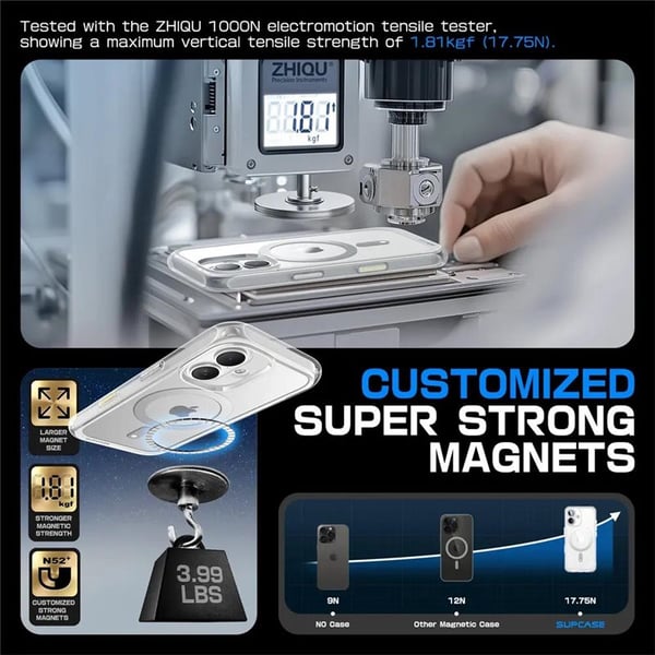SUPCASE UB Mag deksel til Apple iPhone 16 Plus - Clear