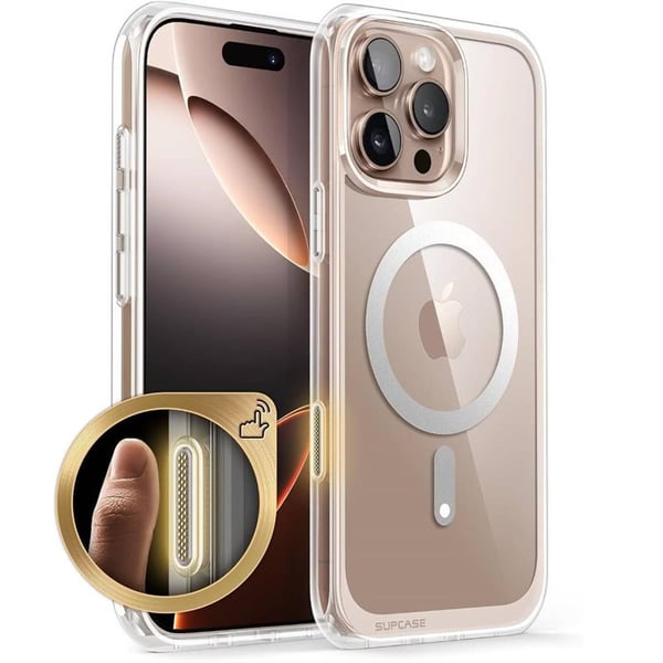 SUPCASE UB Mag skal till Apple iPhone 16 Pro Max - Clear