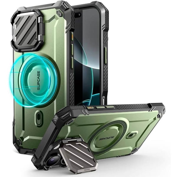 SUPCASE UB Mag XT cover til Apple iPhone 16 Pro Max - Guldan SUPCASE UB Mag XT cover til Apple iPhone 16 Pro Max - Guldan