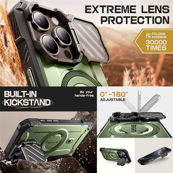 SUPCASE UB Mag XT deksel til Apple iPhone 16 Pro Max - Guldan