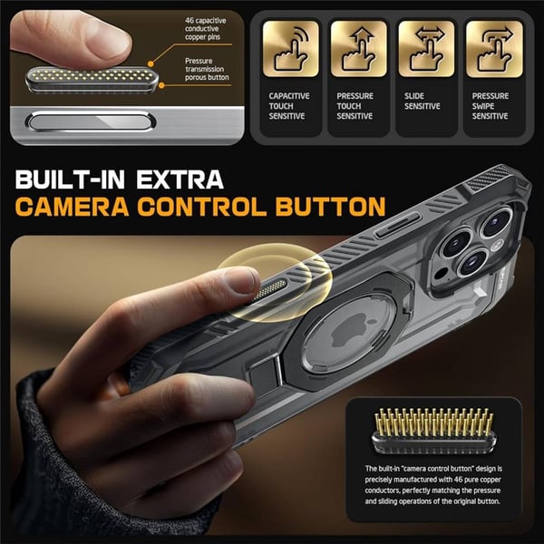 SUPCASE UB Grip kuori Apple iPhone 16 Pro - Grey