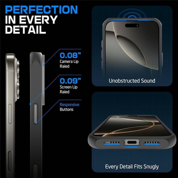 SUPCASE UB Mag kotelo Apple iPhone 16 Pro - Grey