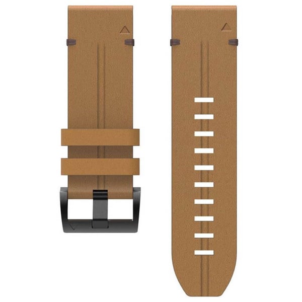 Nail lÃ¤der klockarmband easyfit till Garmin Enduro 2 - Sandston