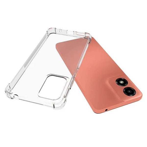 Stødsikkert silikone cover til Motorola Moto E14