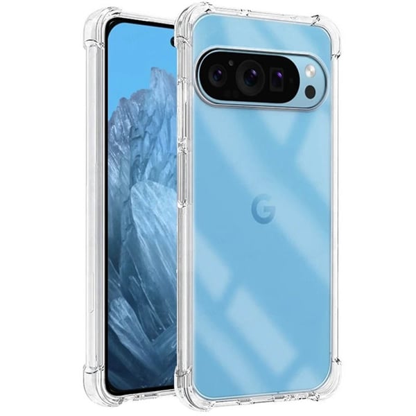 Stødsikkert silikone cover til Google Pixel 9 Pro