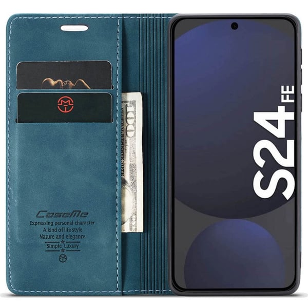 CaseMe mobilcover 013 til Samsung Galaxy S24 FE - BlÃ¥