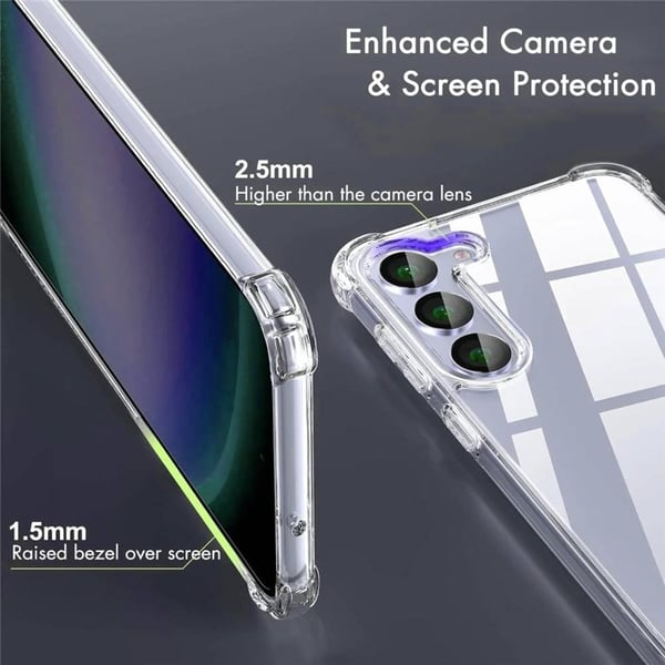 StÃ¸dsikkert silikone cover til Samsung Galaxy S24 FE