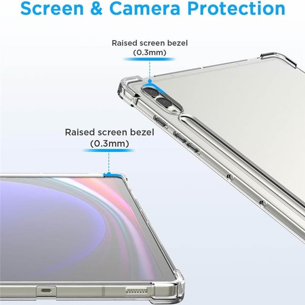 Shockproof silikon nettbrettdeksel til Samsung Galaxy Tab S10 Pl