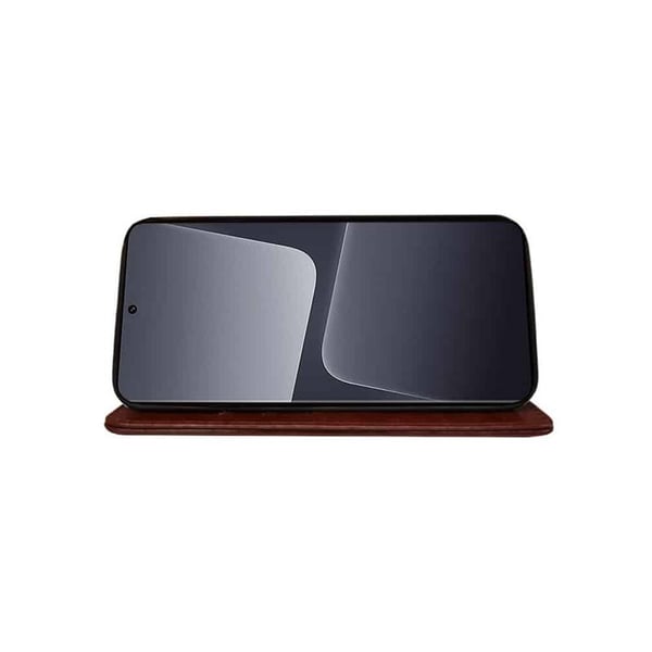 Lommebokdeksel 3-kort til Xiaomi 14T - Brun
