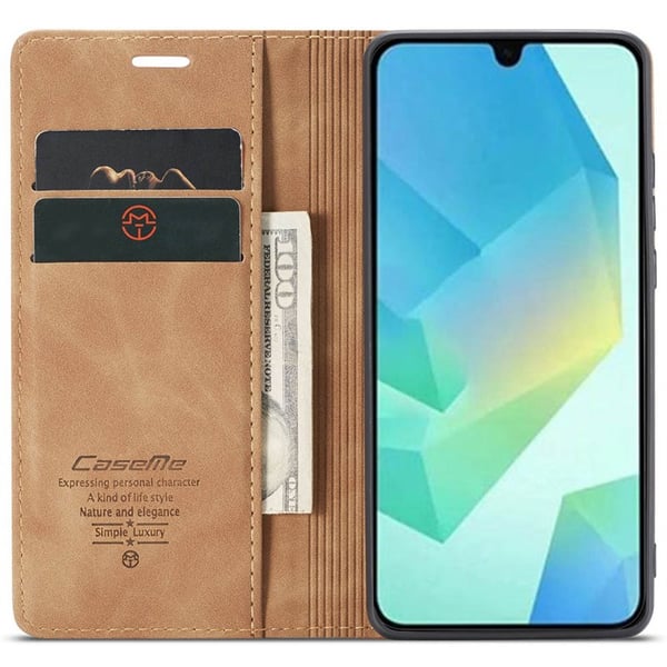 CaseMe mobildeksel 013 til Samsung Galaxy A16 5G - Brun