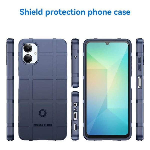 Rugged Shield cover til Samsung Galaxy A06 - Blå