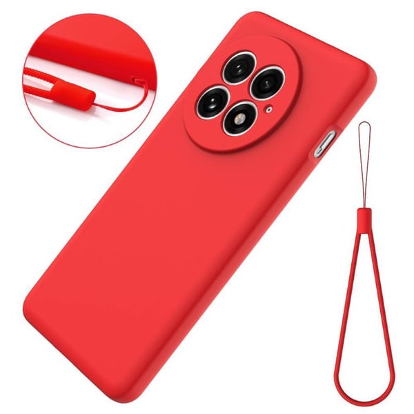 Liquid silikon skal till OnePlus 13 - China Red