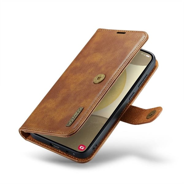 Wallet DG-Ming 2i1 til Samsung Galaxy S25 Plus - Brun
