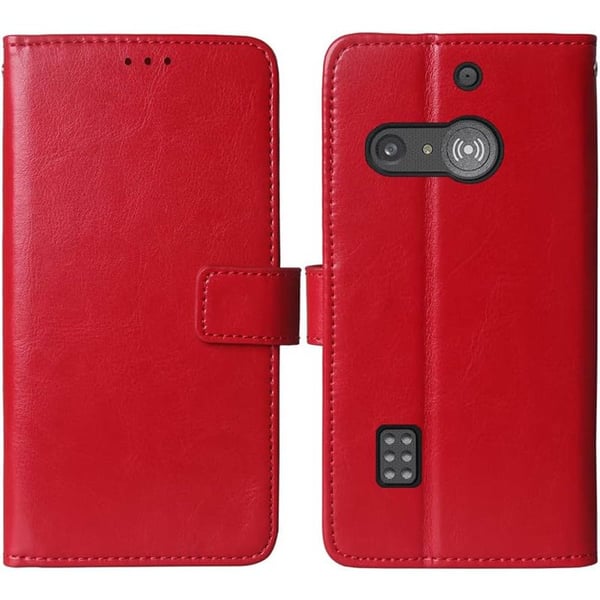 Wallet cover 2-kort til Doro 1881 - RÃ¸d