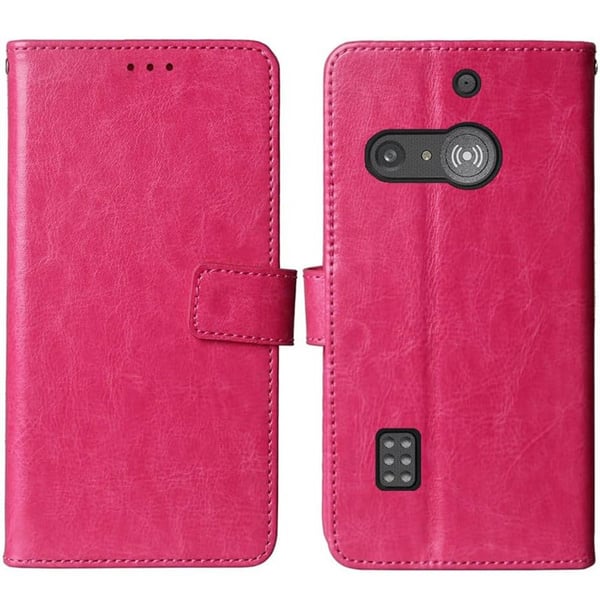 Wallet cover 2-kort til Doro 1880 - Lyserød