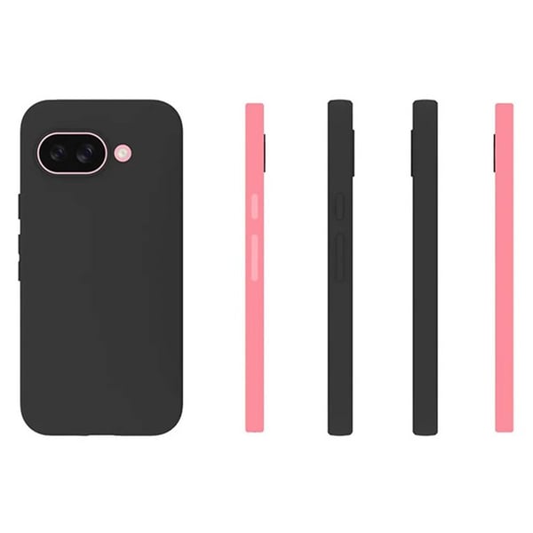 PCH musta silikoni kuori Google Pixel 9a