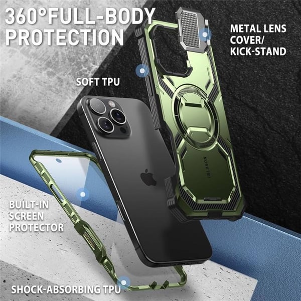 i-Blason Armorbox kotelo Apple iPhone 16 Pro - Guldan