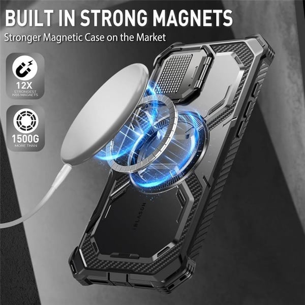i-Blason Armorbox kotelo Apple iPhone 16 Pro - Musta