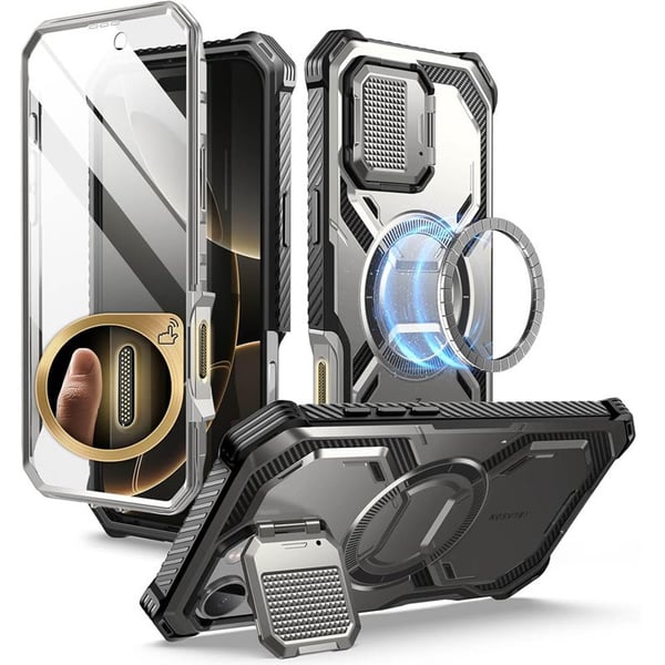 i-Blason Armorbox deksel til Apple iPhone 16 Pro - TiGray