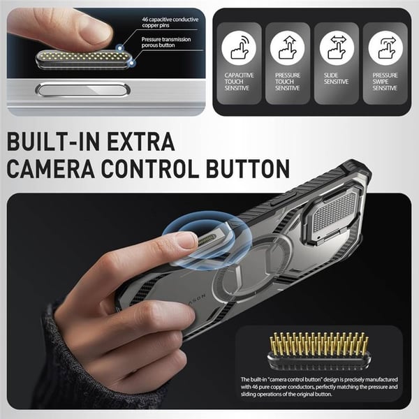 i-Blason Armorbox kotelo Apple iPhone 16 Pro - TiGray