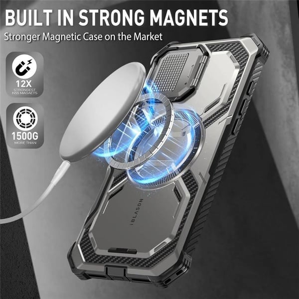 i-Blason Armorbox kotelo Apple iPhone 16 Pro - TiGray