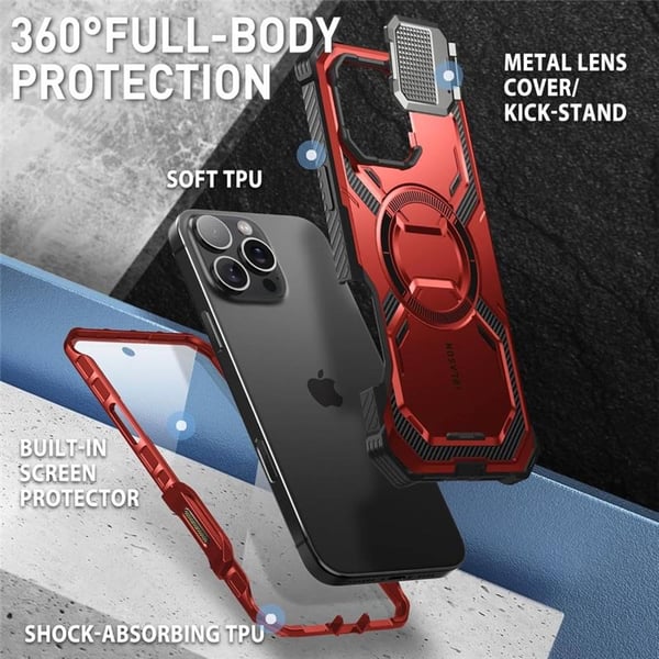 i-Blason Armorbox kotelo Apple iPhone 16 Pro Max - Ruddy