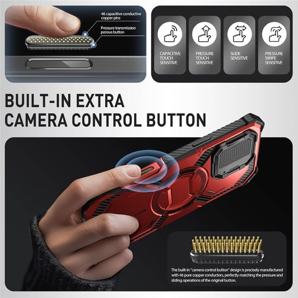 i-Blason Armorbox cover til Apple iPhone 16 Plus - Ruddy