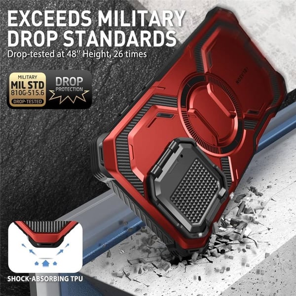 i-Blason Armorbox cover til Apple iPhone 16 Plus - Ruddy