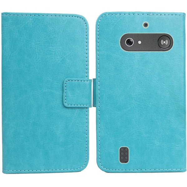 Wallet cover 2-kort til Doro Leva L10 - LyseblÃ¥
