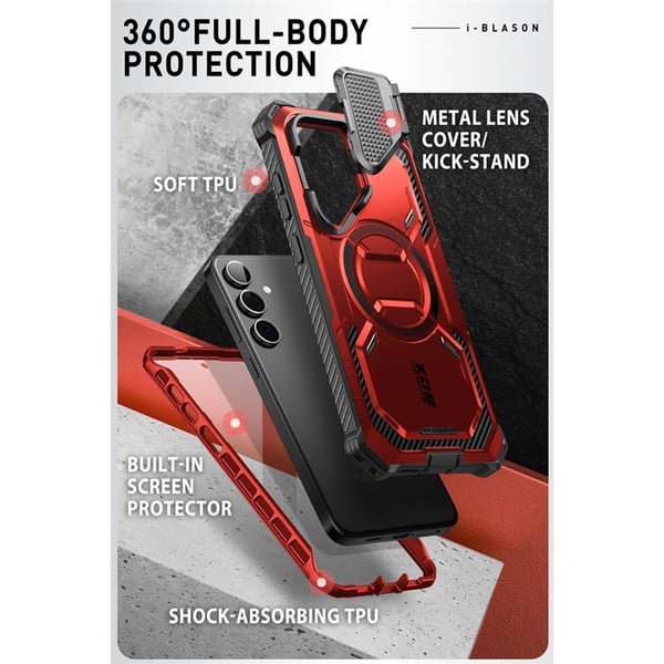 i-Blason Armorbox kotelo Samsung Galaxy S24 Plus - Ruddy