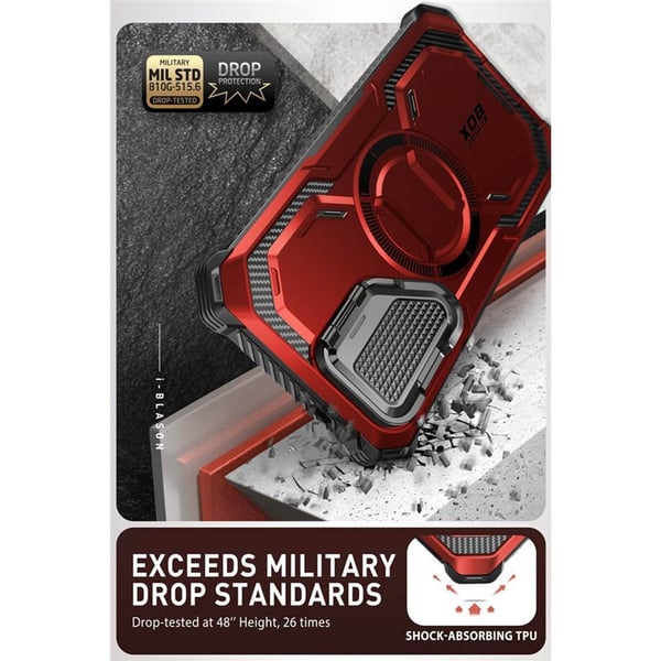 i-Blason Armorbox kotelo Samsung Galaxy S24 Plus - Ruddy