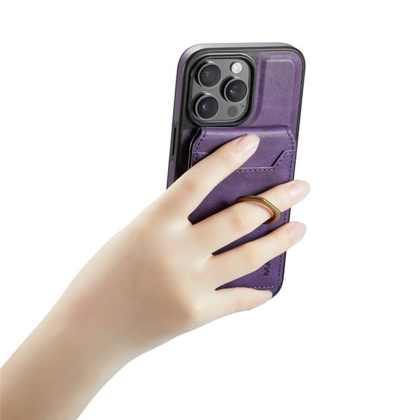 DG-Ming Magking K1 2i1 deksel til Apple iPhone 15 Pro - Lilla