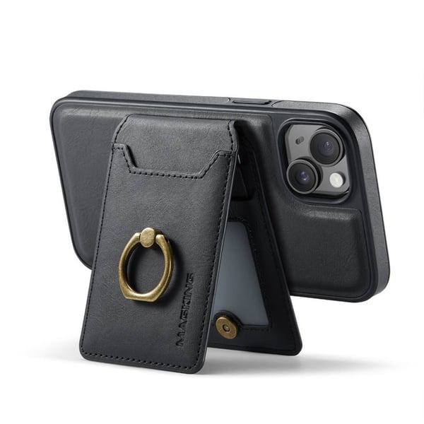 DG-Ming Magking K1 2i1 cover til Apple iPhone 15 Plus - Sort