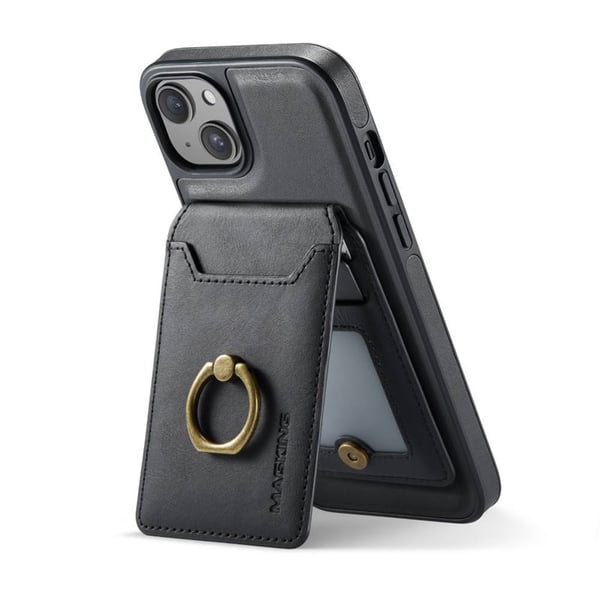 DG-Ming Magking K1 2i1 cover til Apple iPhone 15 Plus - Sort