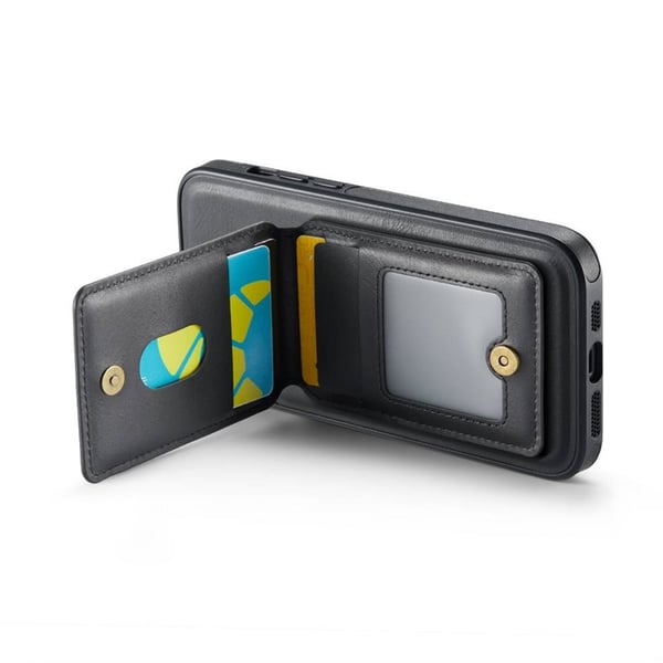 DG-Ming Magking K1 2i1 cover til Apple iPhone 15 Plus - Sort
