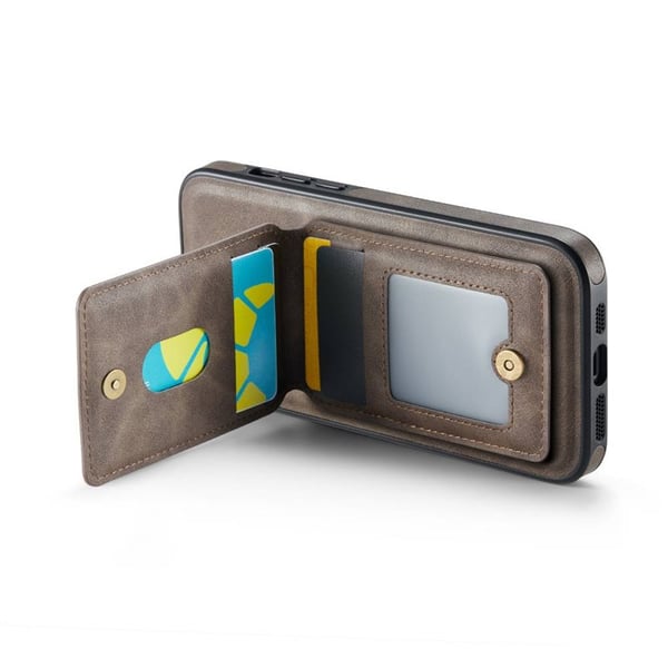 DG-Ming Magking K1 2in1 kotelo Apple iPhone 14 - Coffee