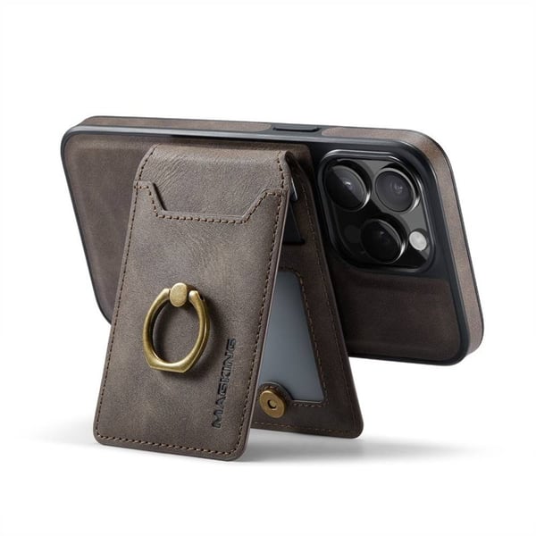DG-Ming Magking K1 2i1 deksel til Apple iPhone 13 Pro - Coffee