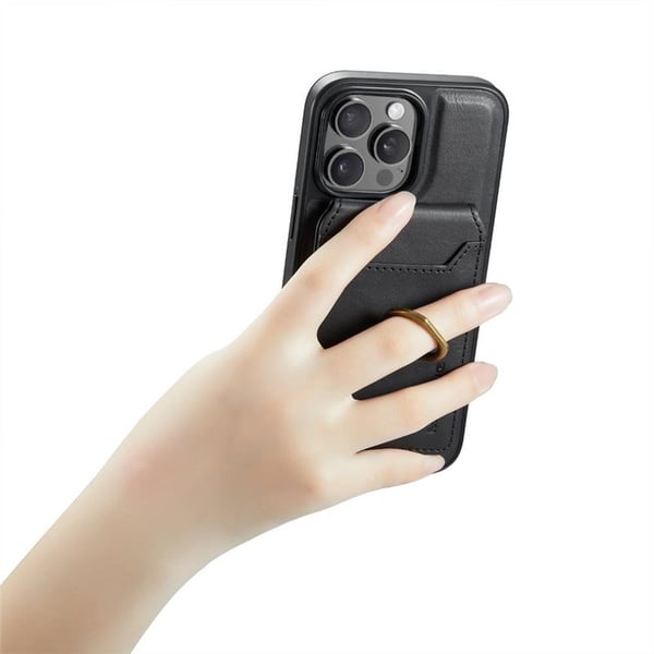 DG-Ming Magking K1 2i1 cover til Apple iPhone 13 Pro - Sort
