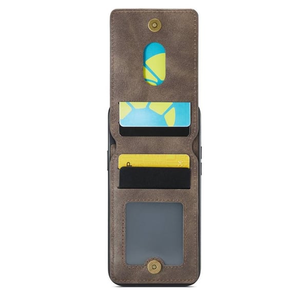 DG-Ming Magking K1 2i1 cover til Apple iPhone 12 - Coffee