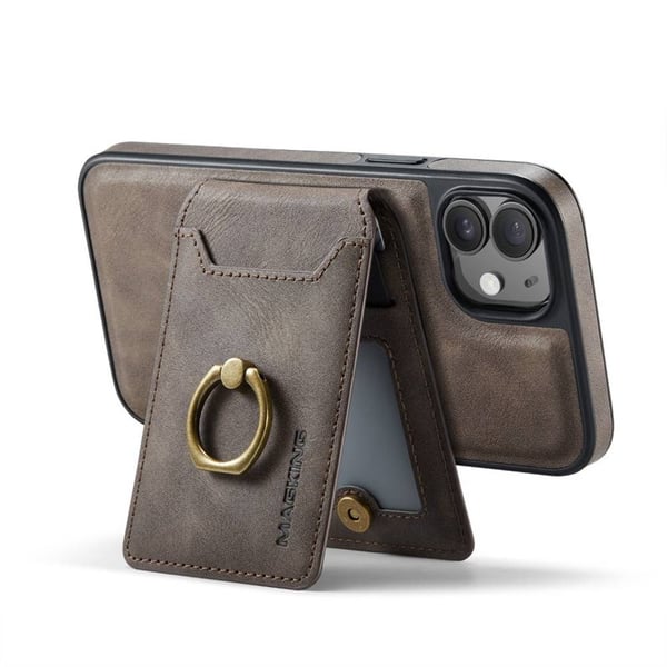 DG-Ming Magking K1 2i1 cover til Apple iPhone 12 - Coffee