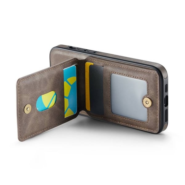 DG-Ming Magking K1 2i1 cover til Apple iPhone 12 - Coffee