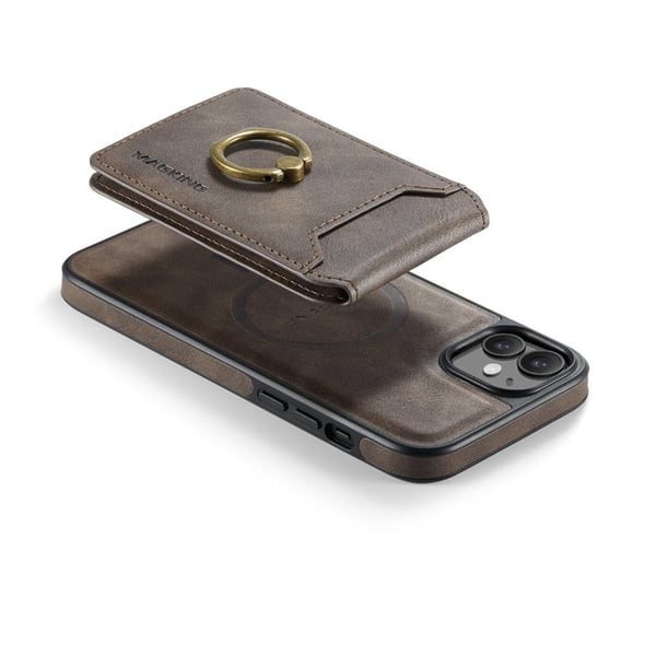 DG-Ming Magking K1 2i1 cover til Apple iPhone 12 - Coffee