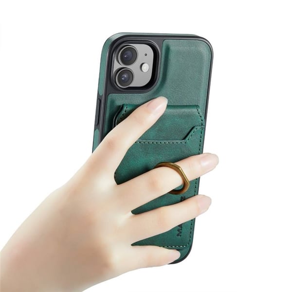 DG-Ming Magking K1 2i1 deksel til Apple iPhone 12 - Petrol