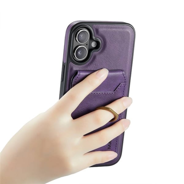 DG-Ming Magking K1 2i1 deksel til Apple iPhone 16 - Lilla